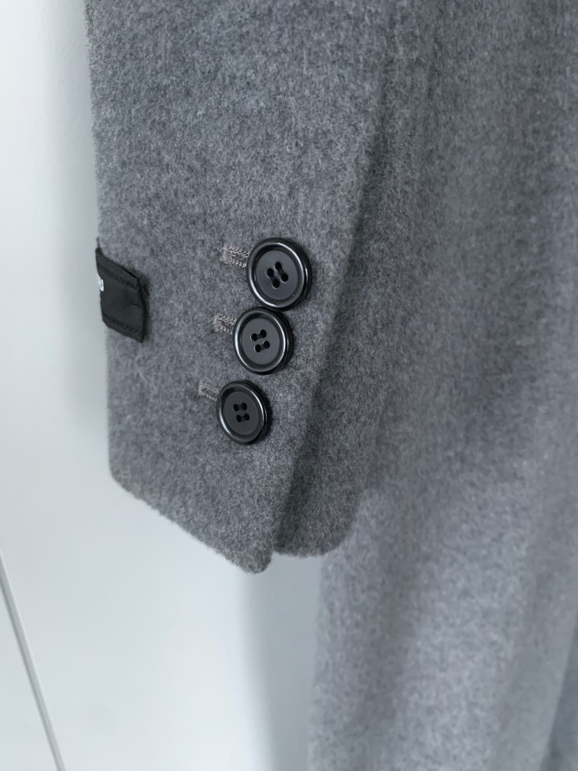 [L] MNGU 체스터필드 코트 캐시미어 혼방 상품이미지5