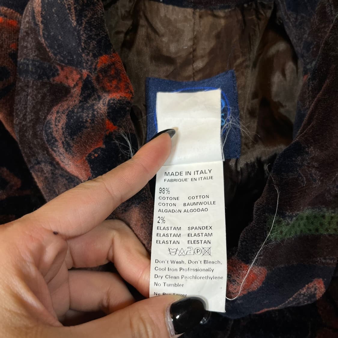 겐조 벨루어 블레이저 자켓 상품이미지6