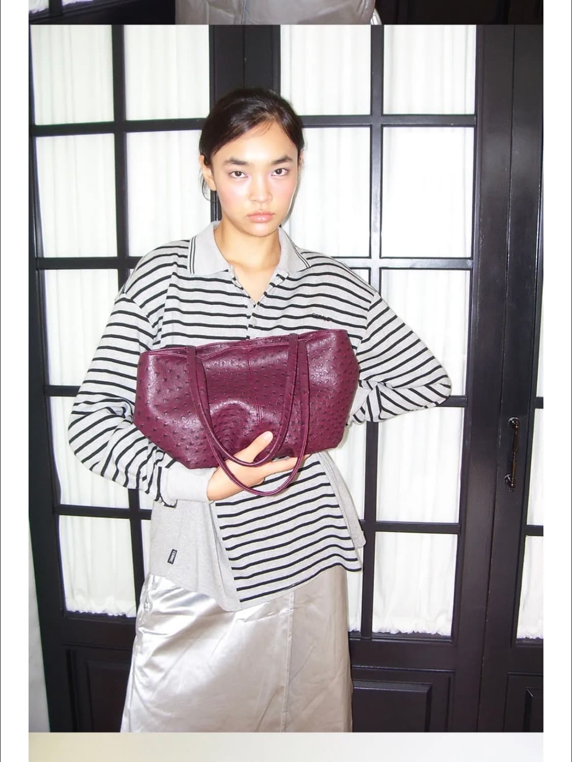 오타이 Boat bag [Embo mulberry] 상품이미지1