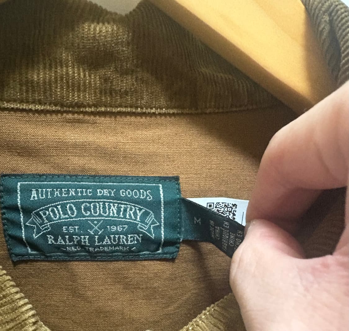 폴로 컨트리 캔버스 헌팅자켓 m 상품이미지3