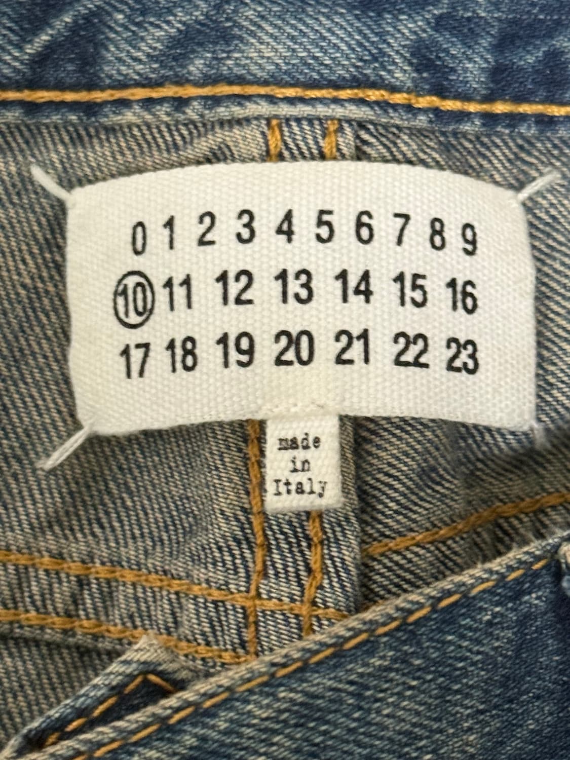 Masion Margiela 17AW Cuffs Denim Pants 상품이미지5