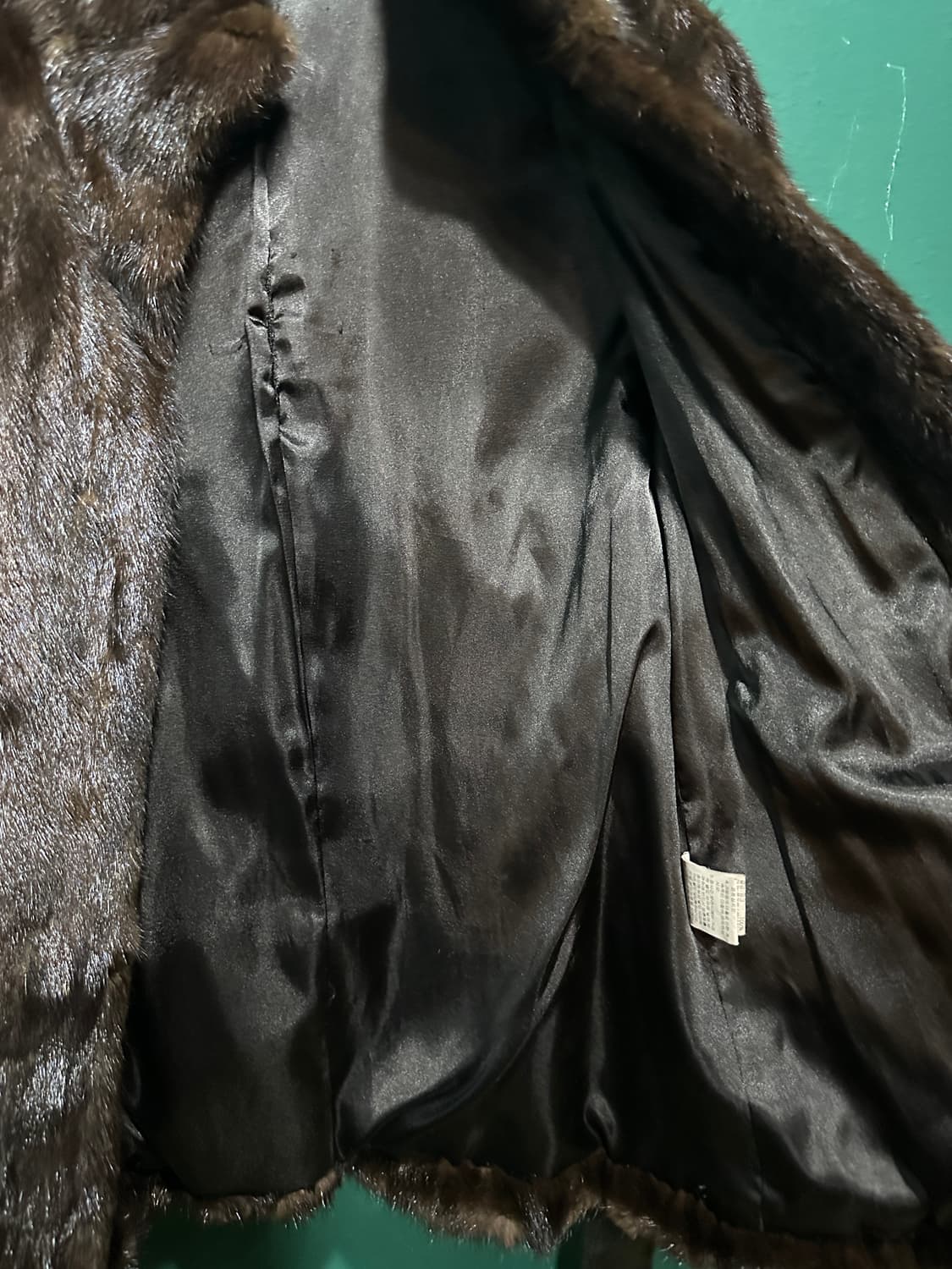 숏 밍크코트 브라운66 상품이미지4