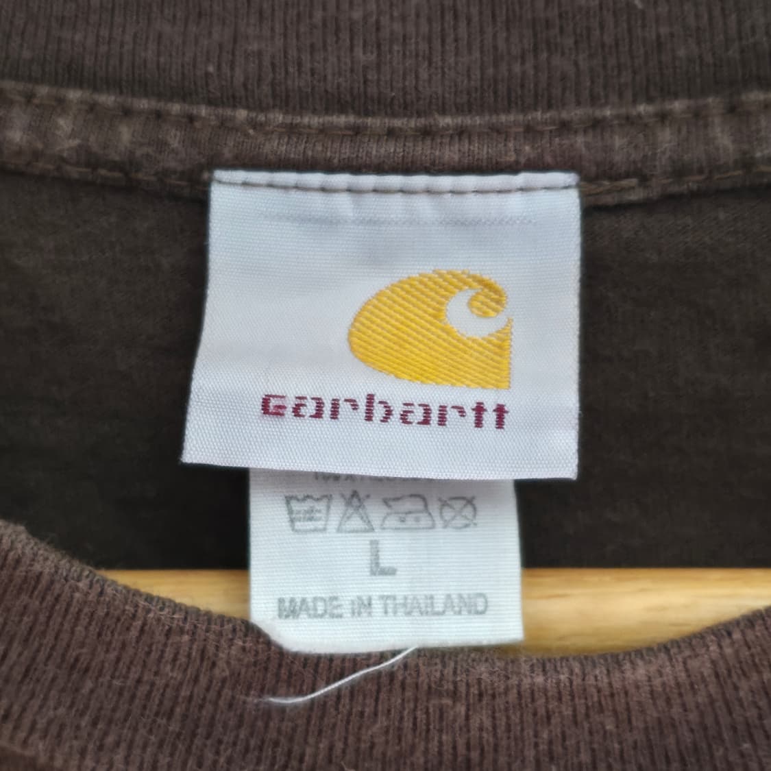 [L] 칼하트 브라운 반팔티 상품이미지5