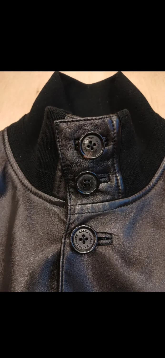 RALPH LAUREN PURPLE LABEL LEATHER JACKET 상품이미지6