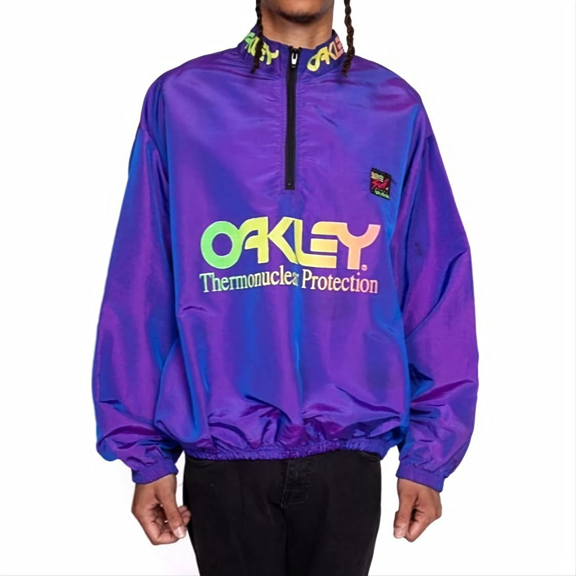 오클리 90s 써모뉴클리어 TNP 풀오버 바람막이 (free size) 상품이미지1