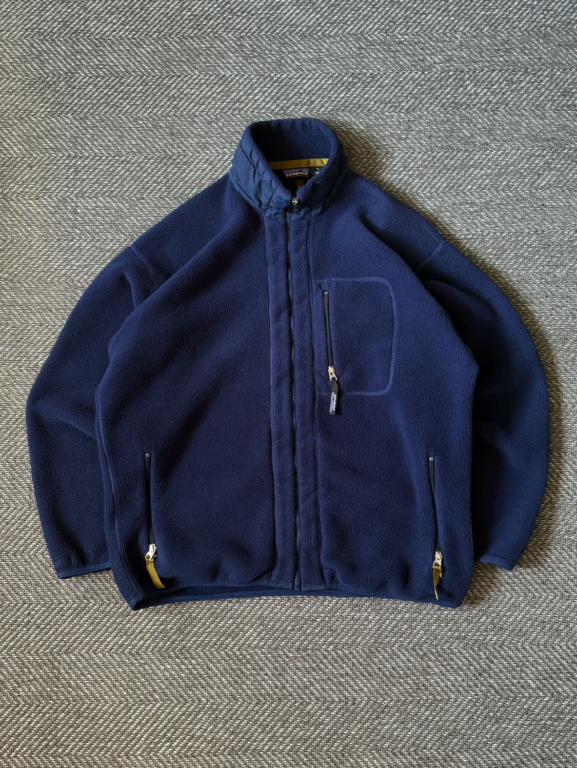 90s USA 파타고니아 신칠라 플리스 집업 자켓 (105-110) 상품이미지1