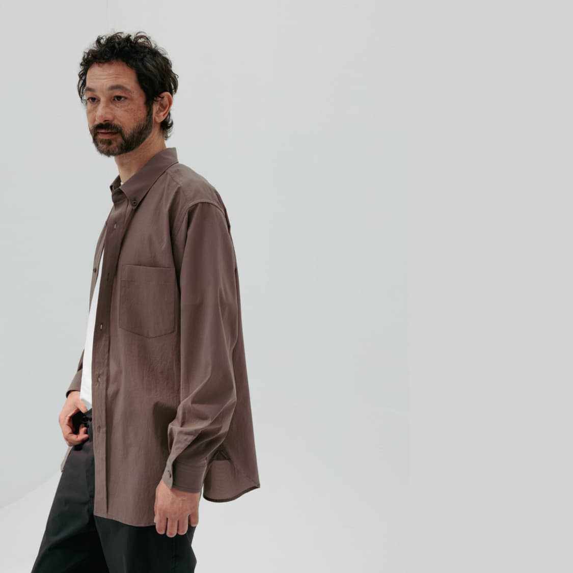 [1] 오토매틱포더피플 스탠다드셔츠 카키 상품이미지7