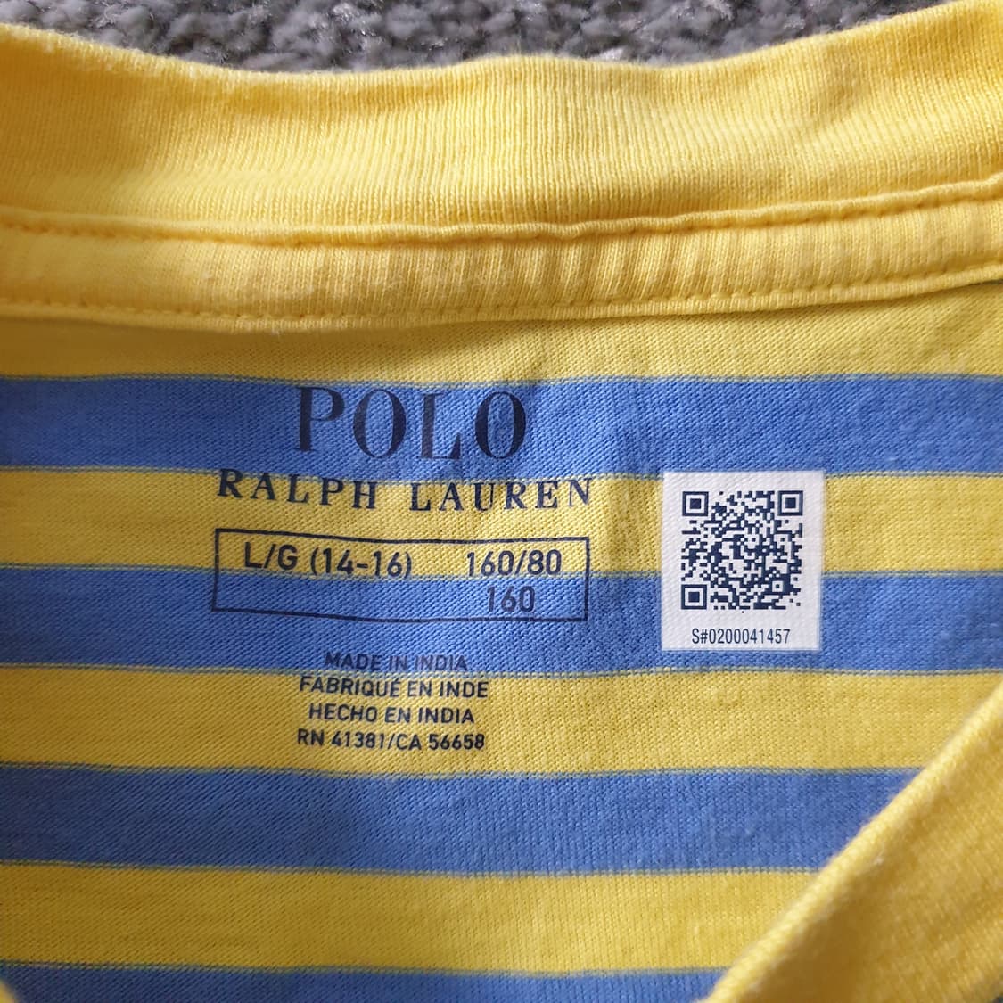 POLO RALPH LAUREN 스트라이프 반팔 티셔츠 상품이미지3
