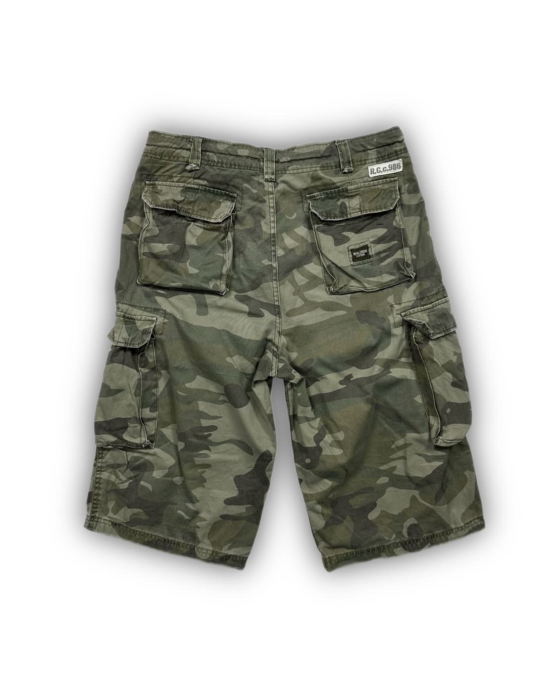 camo wide cargo shorts 상품이미지4