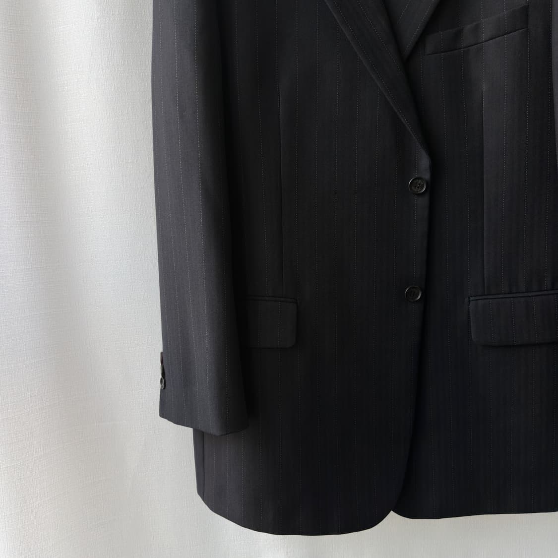 지방시 Monsieur 울 수트 셋업 블랙 42R/36P 상품이미지5
