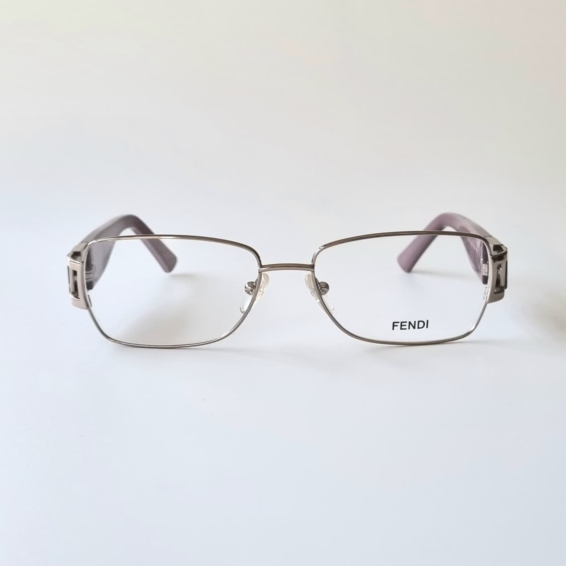 데드스탁 [정품] 펜디(FENDI) 메탈릭 골드 & 브라운 콤비 안경테 상품이미지2