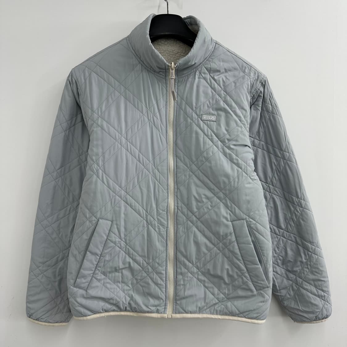 95 휠라 남자 양면 리버서블 뽀글이 점퍼 상품이미지2