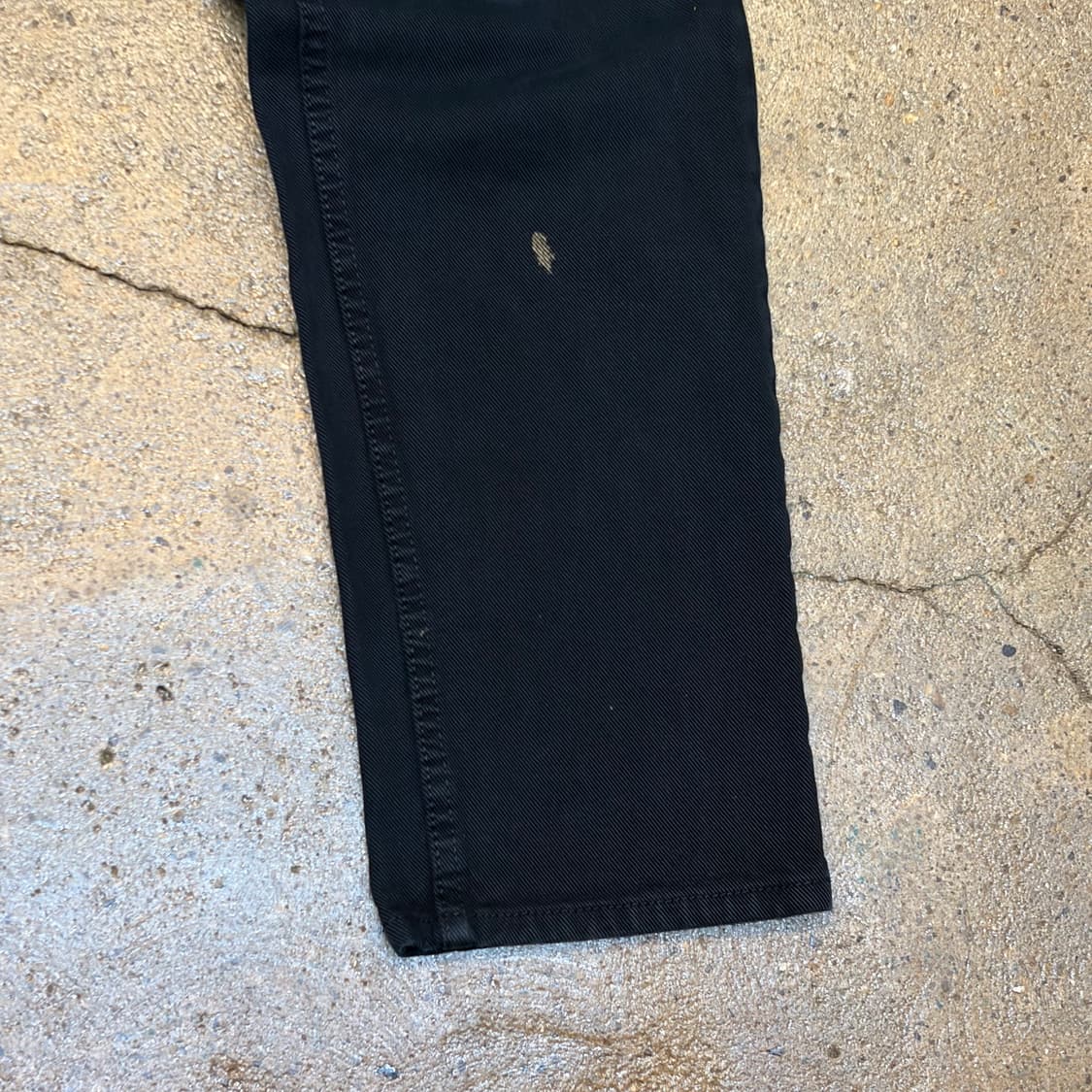 90s 미국 빈티지 리바이스 실버탭 슬림핏 블랙진 청바지 상품이미지5