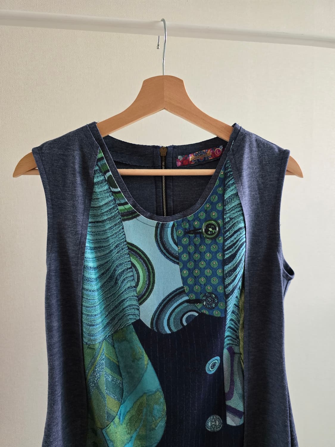 Desigual 그래픽 패널 원피스 (L) 상품이미지2