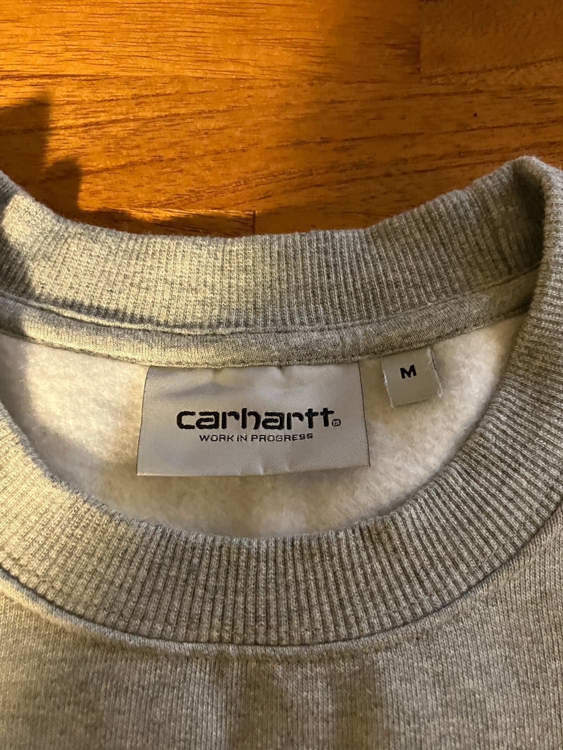 칼하트wip x IAB STUDIO 맨투맨 그레이 m 상품이미지3
