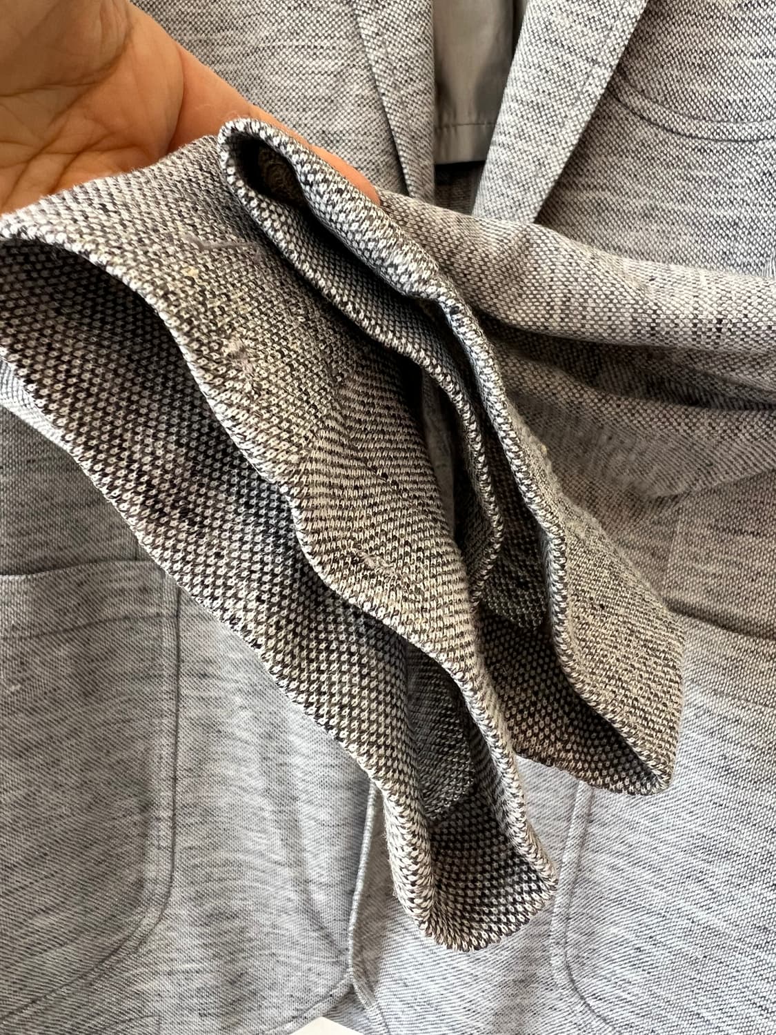 빈폴 남성 보카시그레이 린넨자켓 싱글자켓 상품이미지4