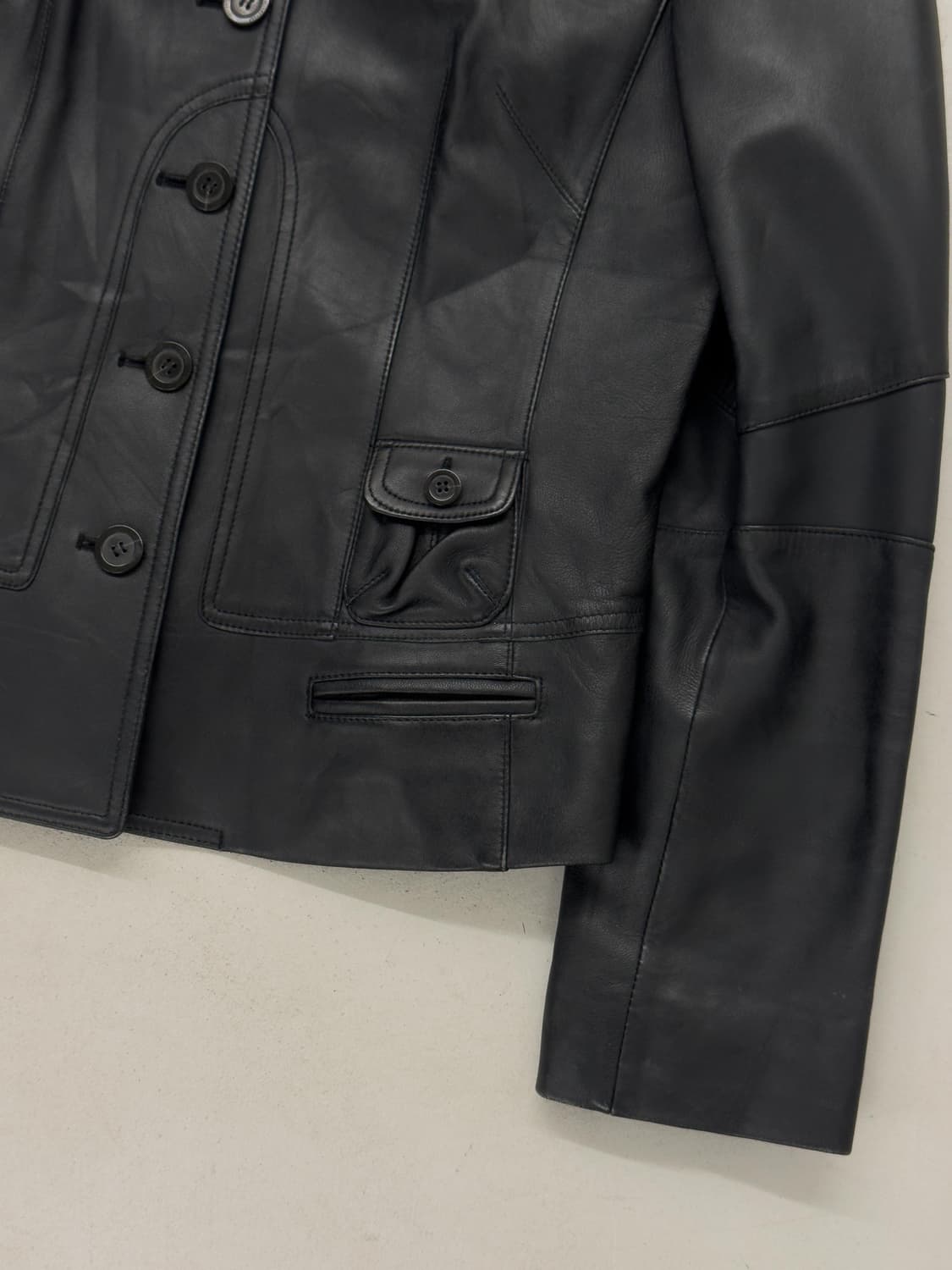  Intellection 레더 자켓 상품이미지5