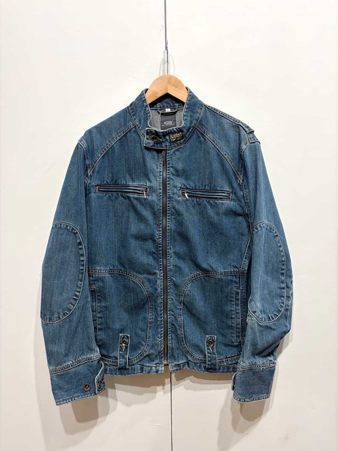 G-STAR 지스타 워시드 데님 자켓 상품이미지1