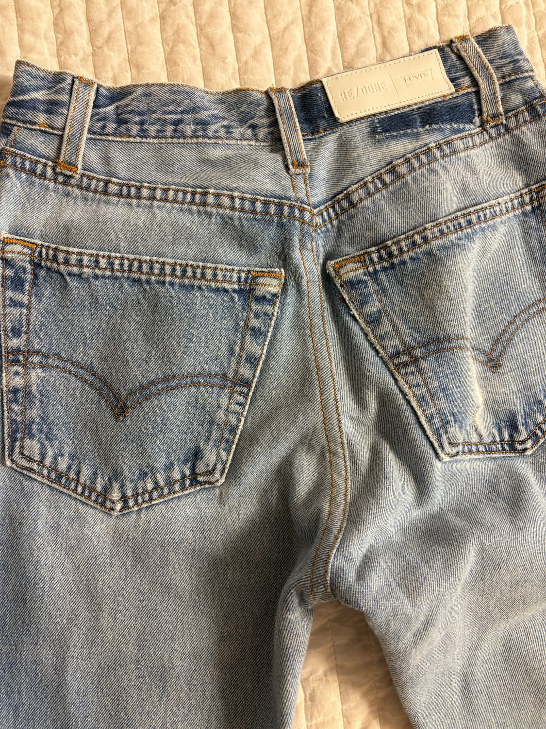 리던 리바이스 하이라이즈 앵클크롭 새상품  상품이미지4