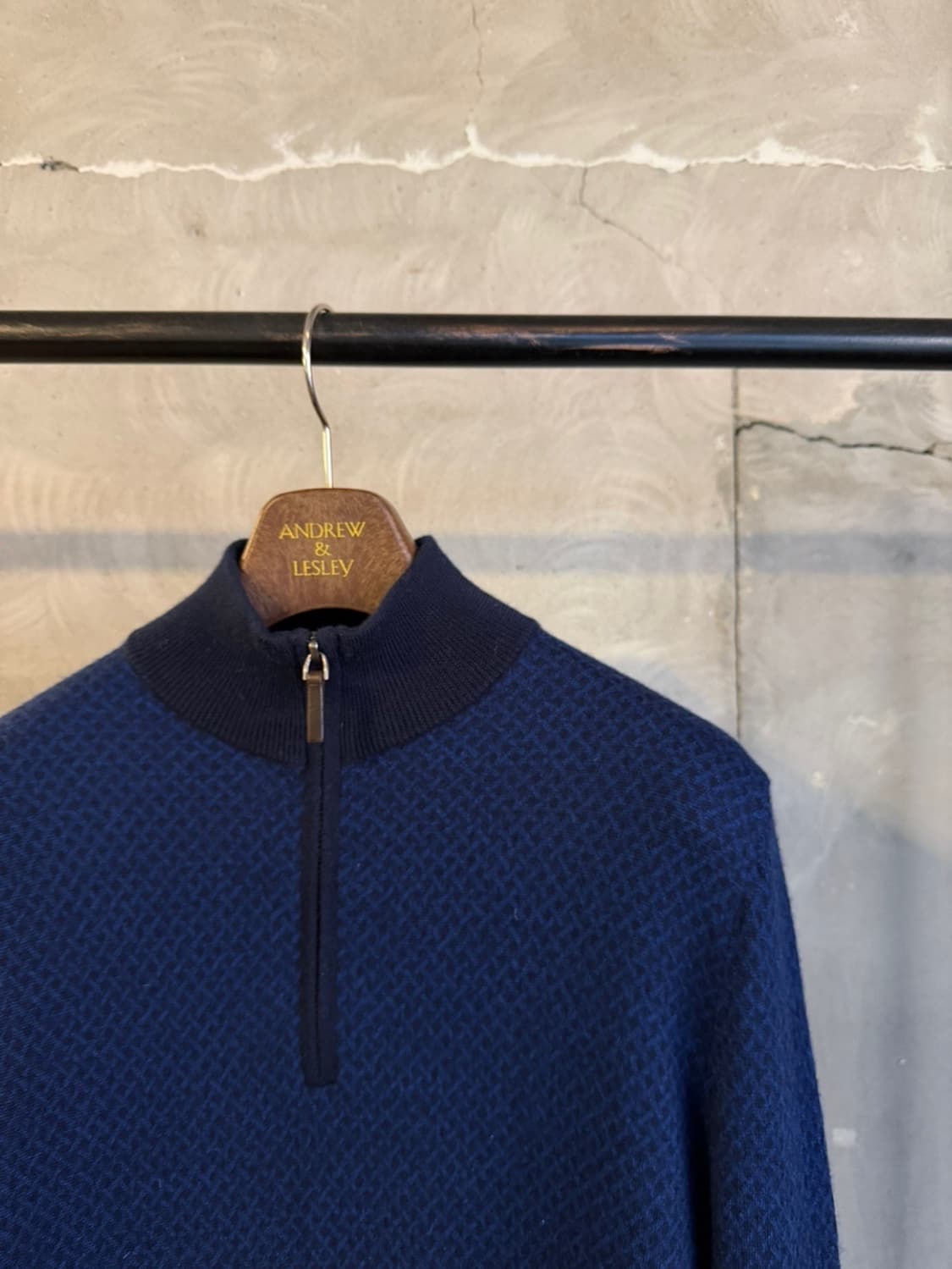 브룩스 브라더스 메리노울 쿼터짚 니트 슬림100 상품이미지7