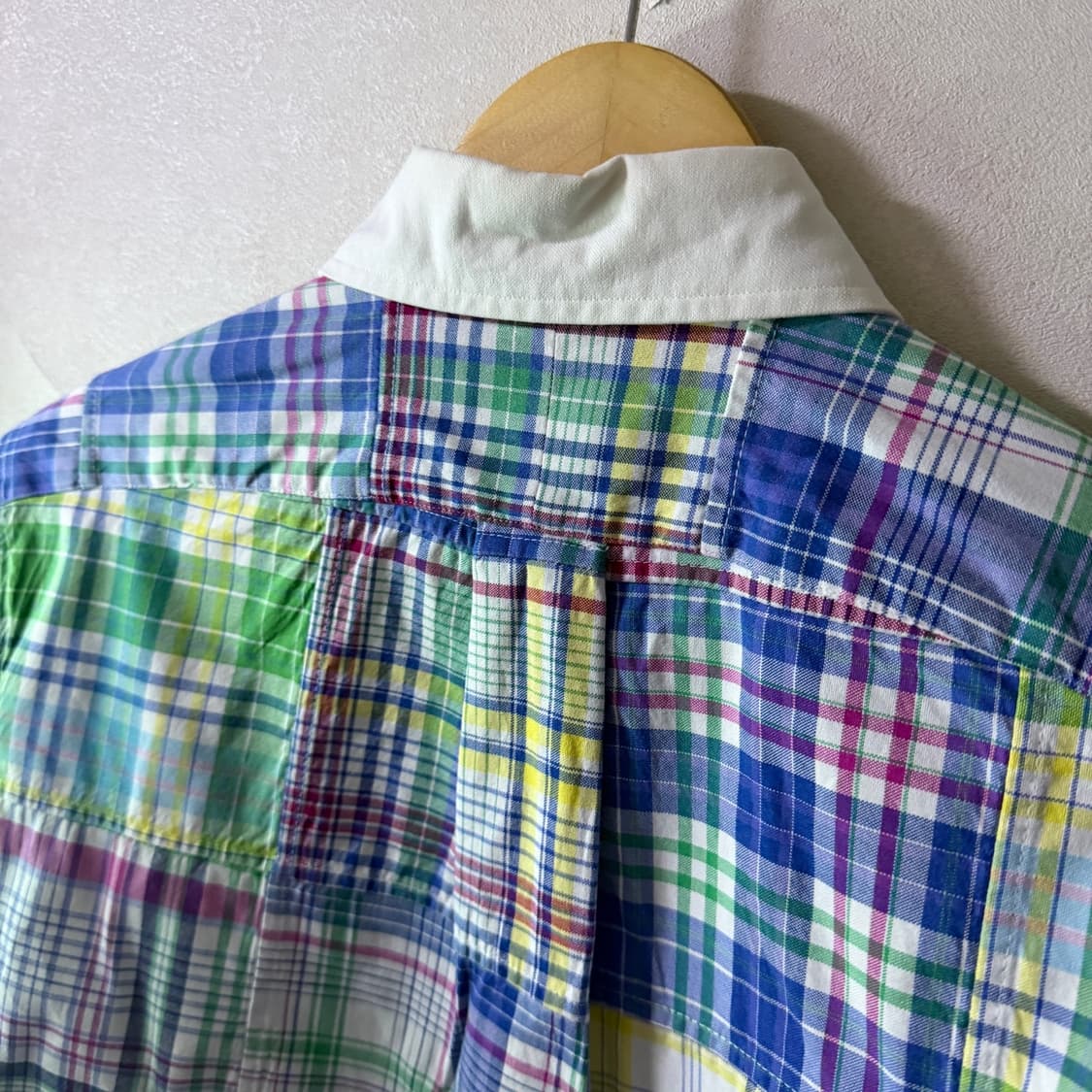 폴로 랄프로렌 패치워크 캐주얼 셔츠 커스텀 S (90-95) 상품이미지7