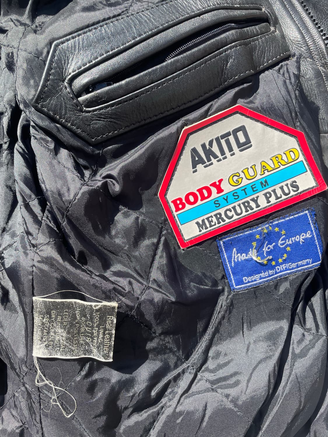 빈티지 리얼레더 유로450 멀티지퍼 라이더자켓 상품이미지9