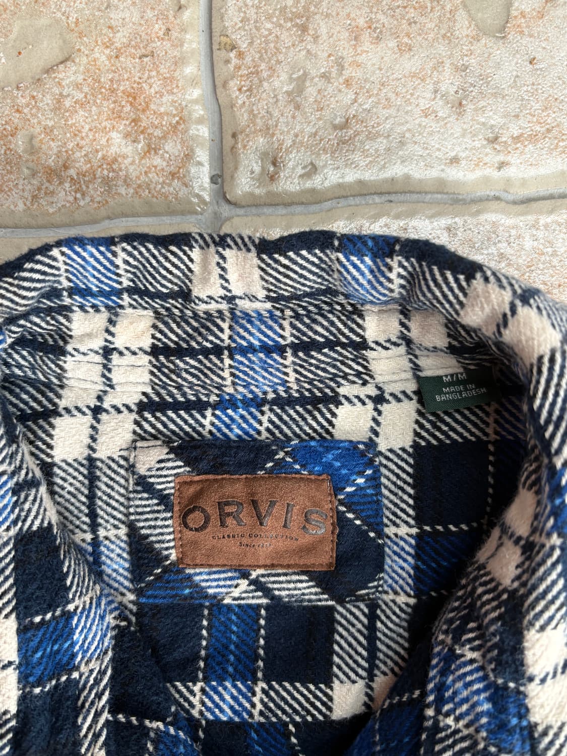 [M/M] Orvis pattern pocket shirt 상품이미지3