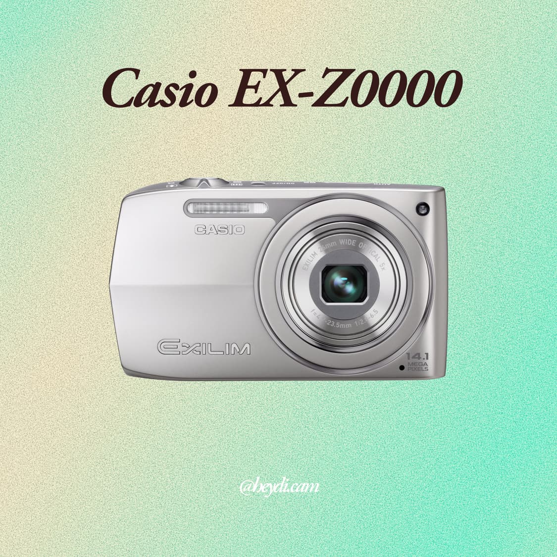 (로제, 모카, 아일릿) 미품급 카시오 EX-Z2000 실버 상품이미지1