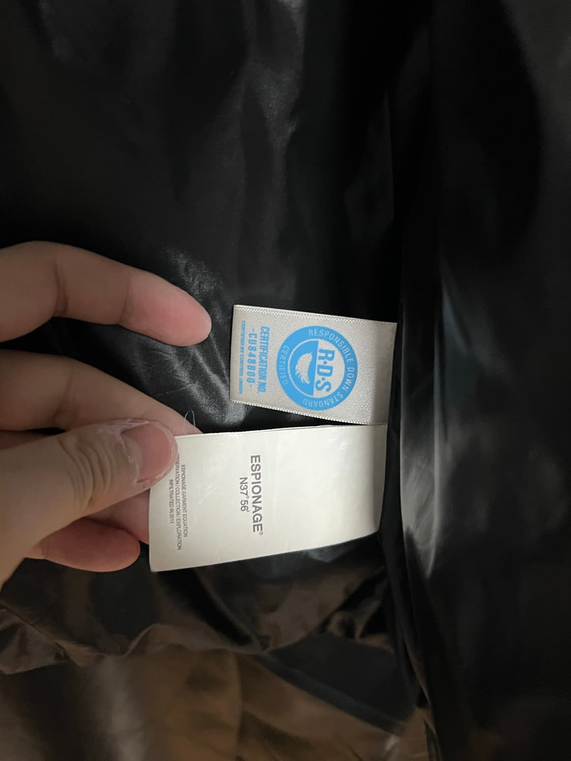 에스피오나지 패딩 사이즈 xl 상품이미지6