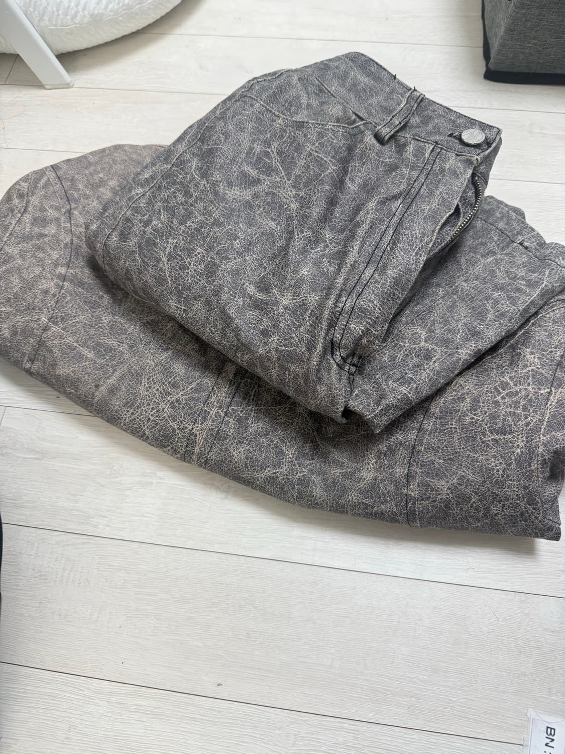 김미더영 크랙 페인트 셋업 상품이미지5