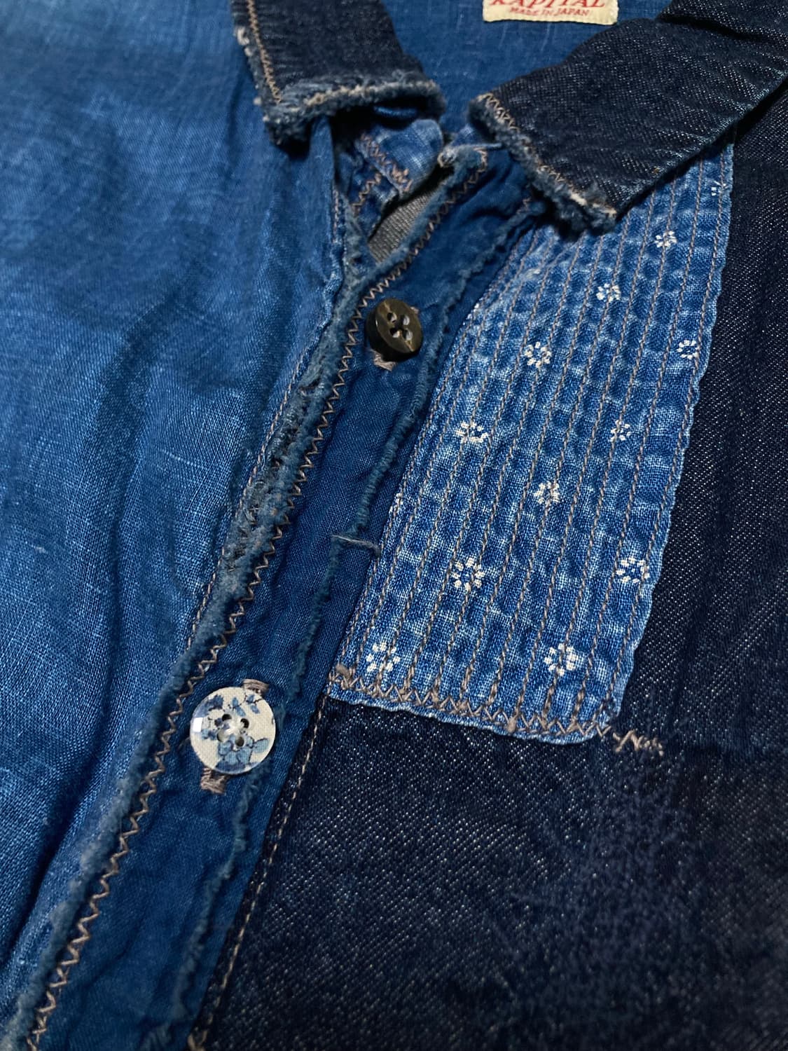 캐피탈 카트만두 데님 셔츠 | 사이즈 3 (L) 상품이미지5