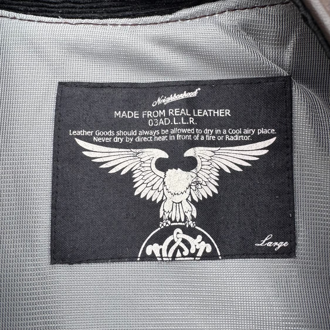 [L] Neighborhood 네이버후드 싱글라이더 가죽 자켓 상품이미지10