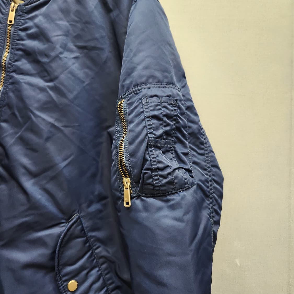 자라 ZARA 레터링 퀄팅 항공점퍼 XL(XL) 상품이미지4