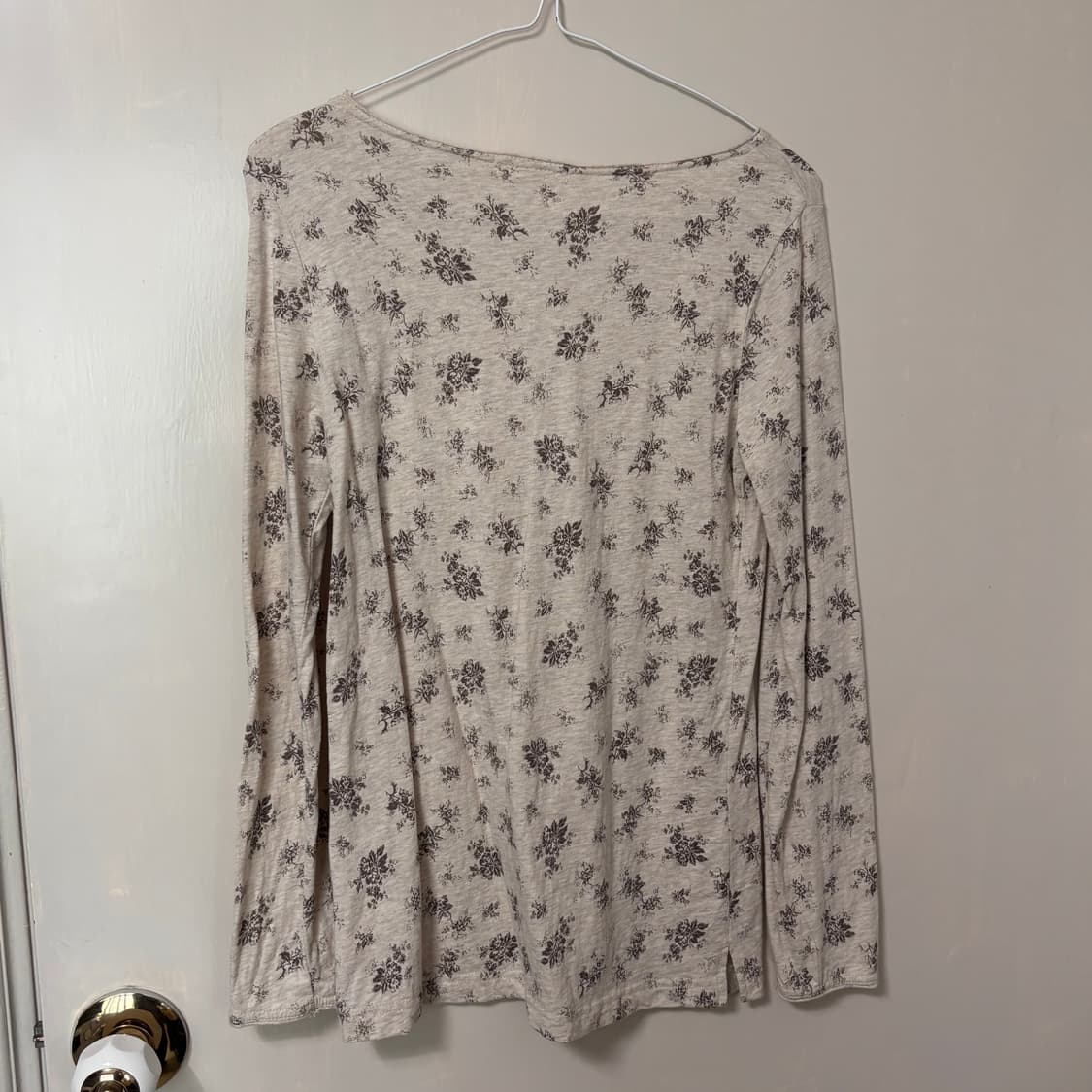 빈티지 모리걸 sm2 잔꽃 긴팔티셔츠 상품이미지4