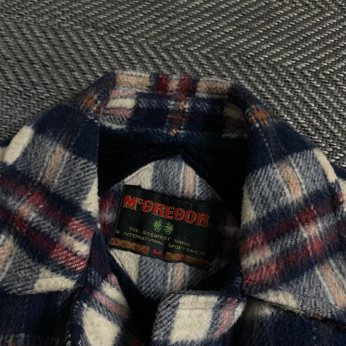 90s 맥그리거 아카이브 타탄체크 자켓y 4122 상품이미지7