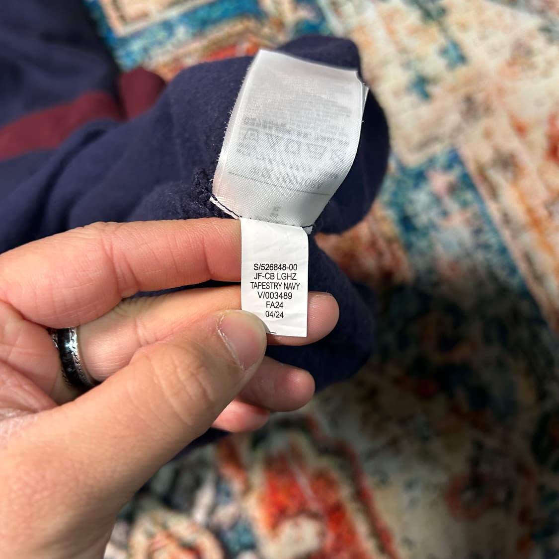 [2XL] GAP 반집업 맨투맨 상품이미지7