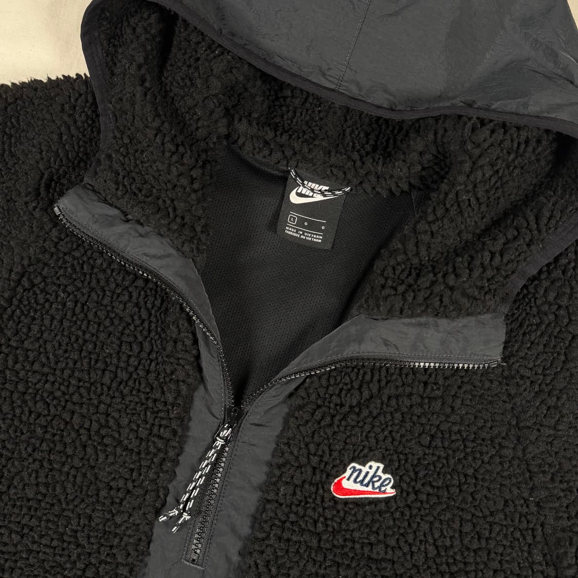 나이키 후드 뽀글이 플리스 아노락 후리스 상품이미지2