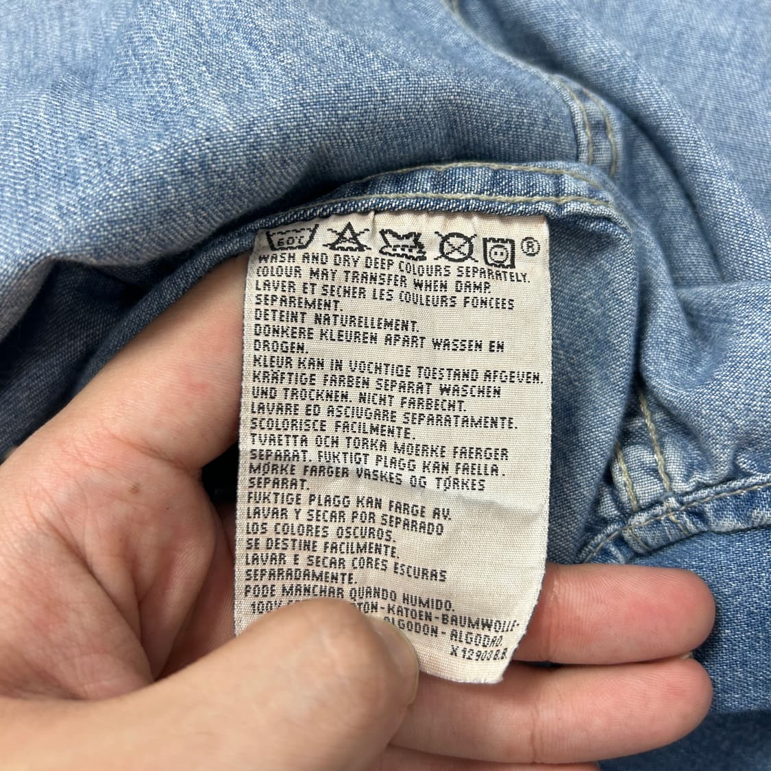 리바이스 올드 버튼업 웨스턴 셔츠(L) 상품이미지3