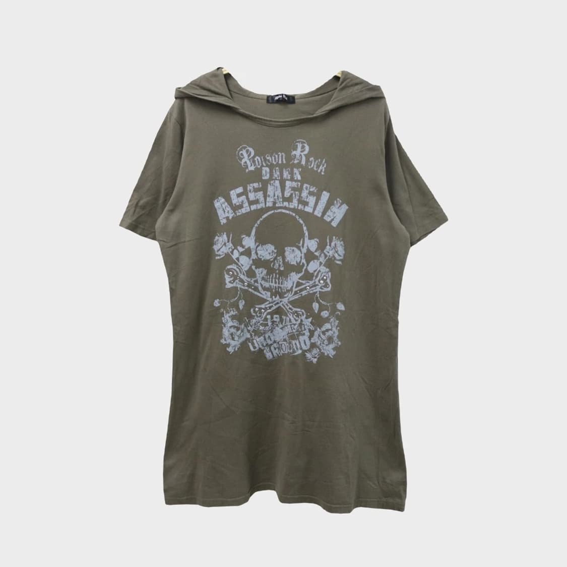 ALPHA FLAT 후드 반팔 티셔츠 66922 상품이미지1