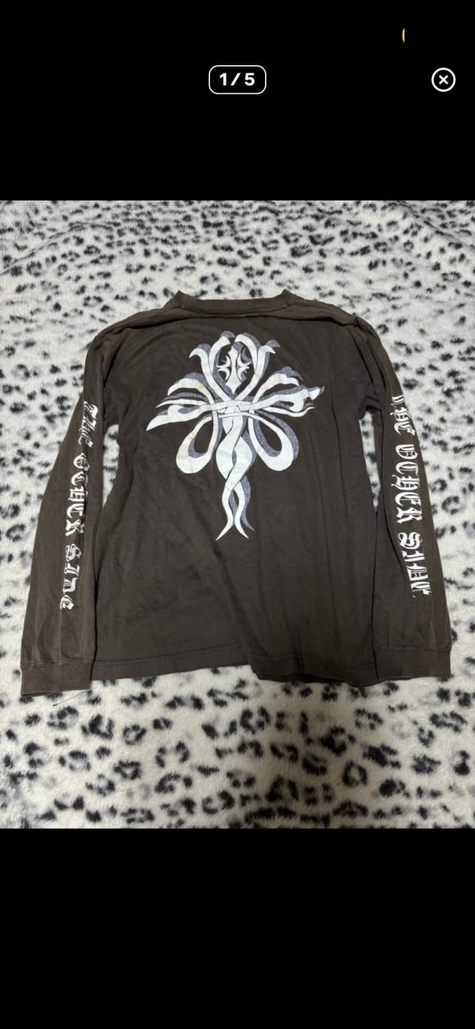 Y2k mood print Sleeve 상품이미지1