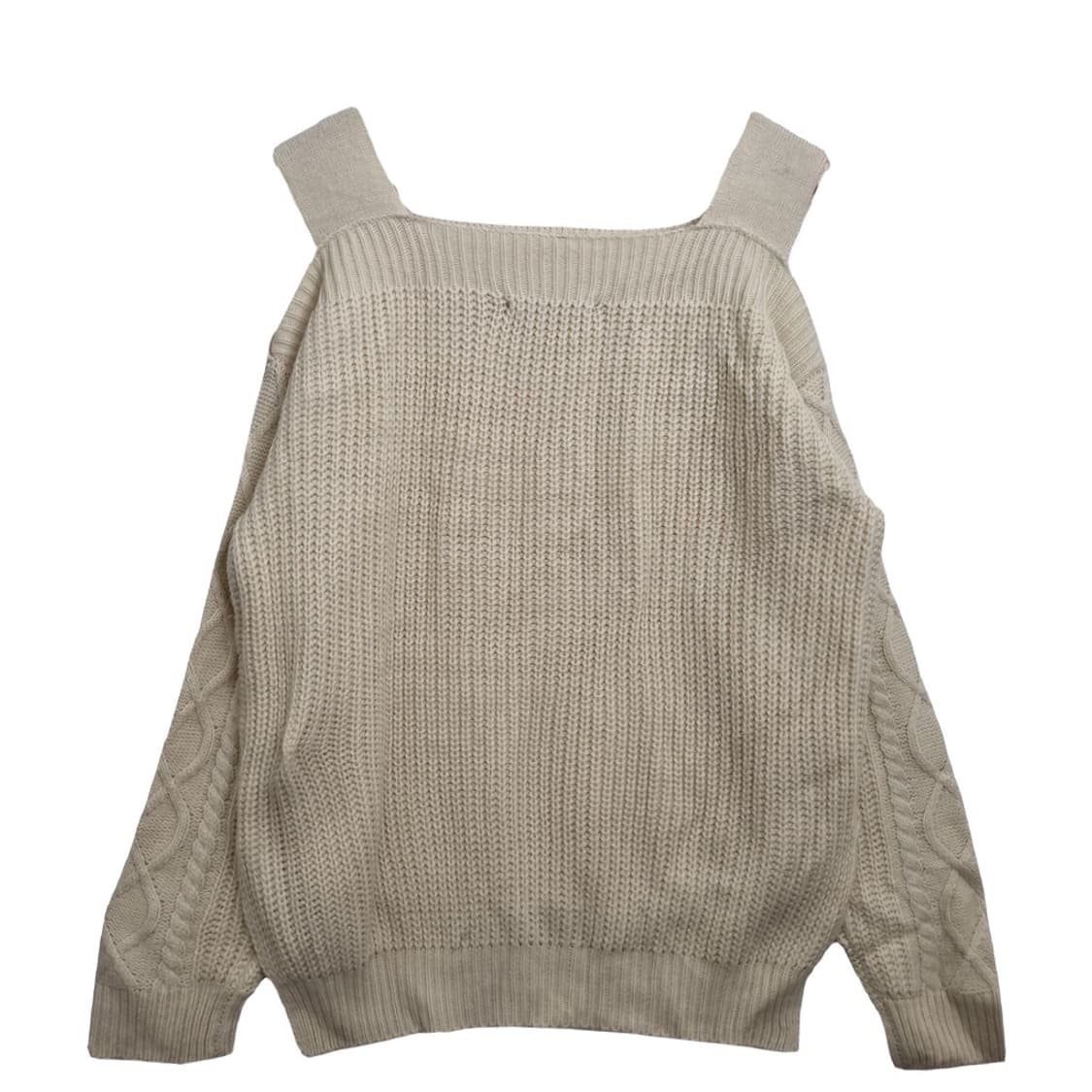 ONE WAY 꽈베기 오프숄더 니트  상품이미지2