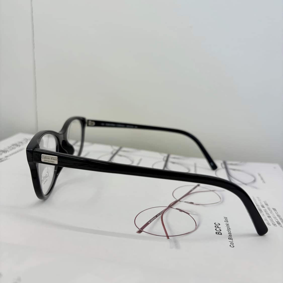 캘빈클라인 뿔테 빈티지안경 상품이미지3