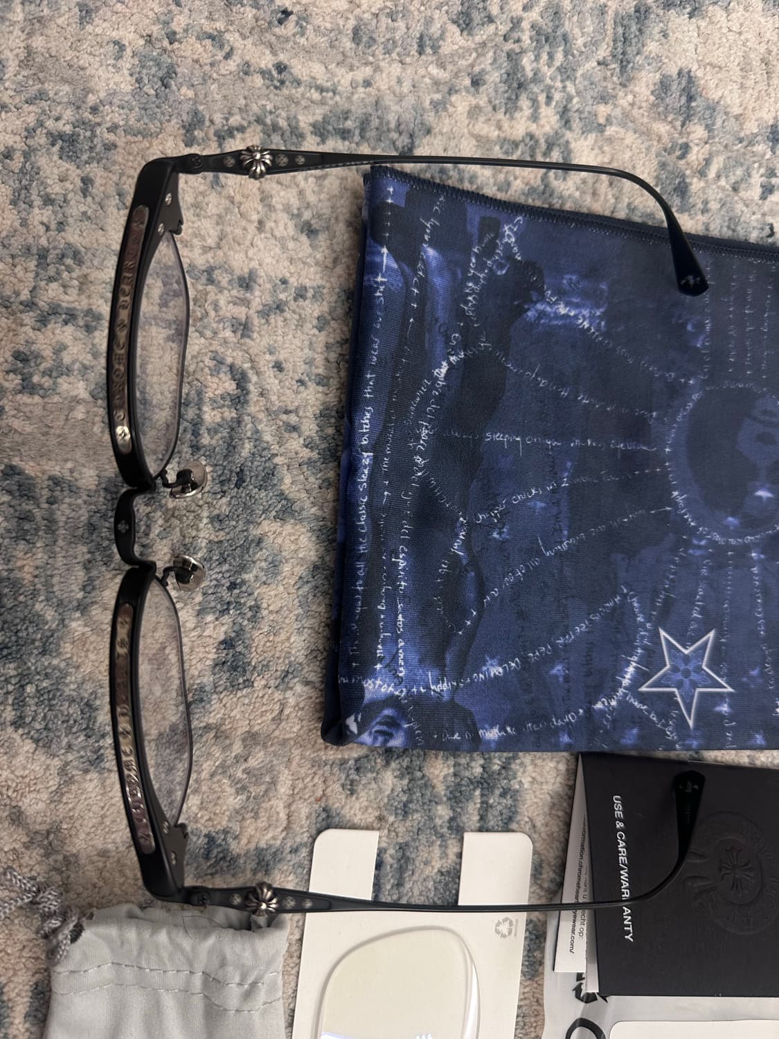 크롬하츠 슬런트레딕션2 54 mbk 매트블랙팝니다. 상품이미지3