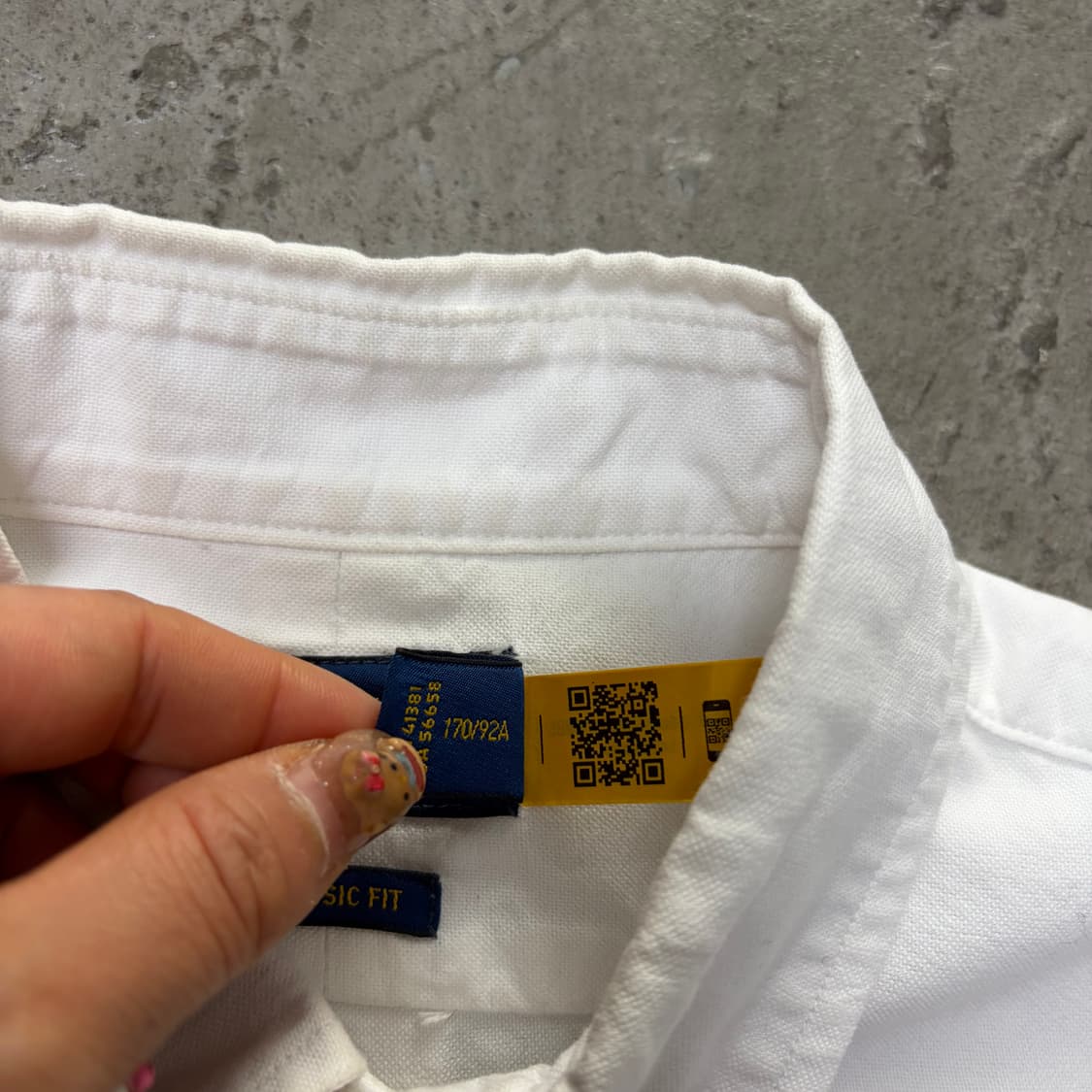 폴로 화이트 셔츠[2253] 상품이미지7