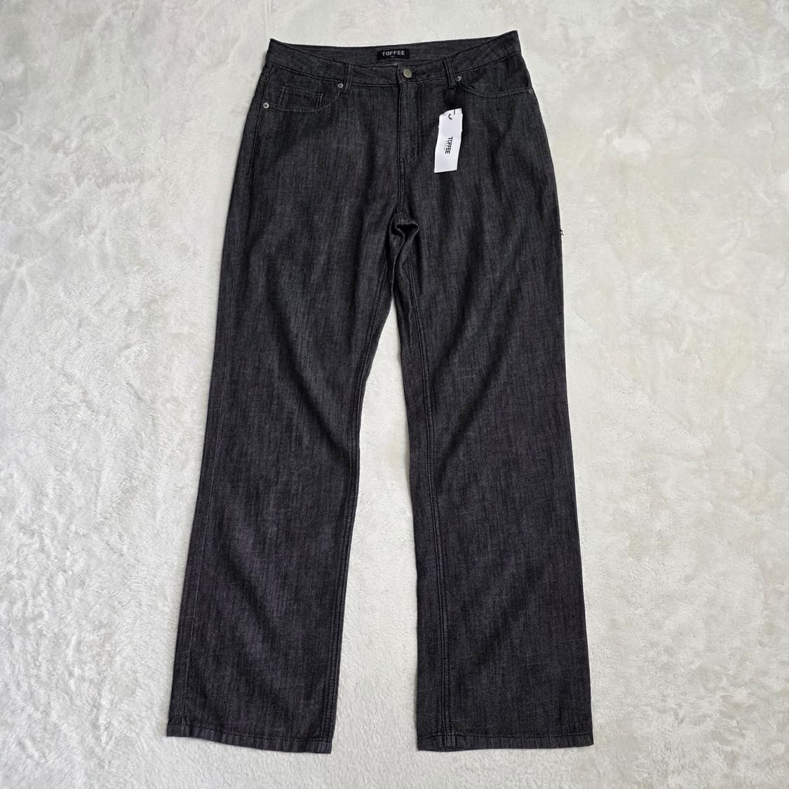 (XL)토피 린넨라이크 데님 팬츠 여름 상품이미지1