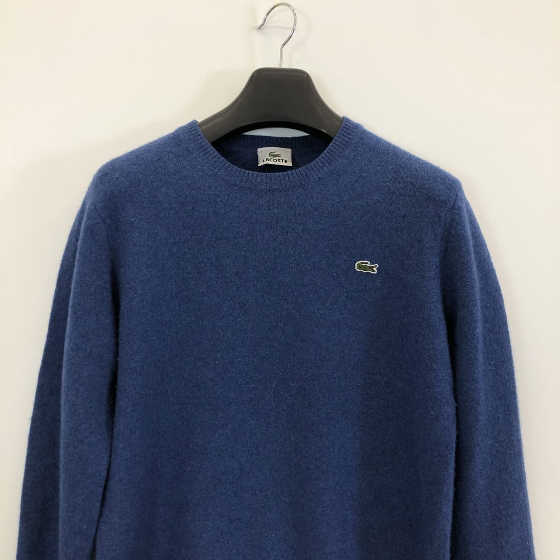 라코스테 JPN 울 100% 블루니트 여성 66  상품이미지2