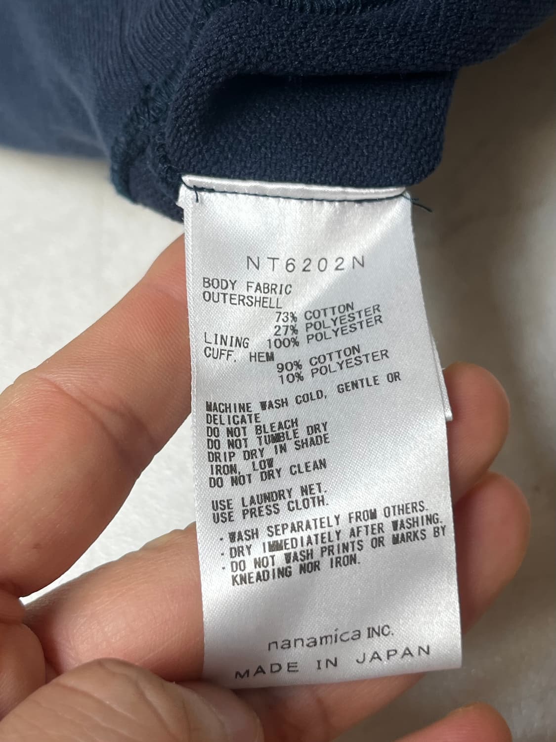 노스페이스 퍼플라벨 x 나나미카 후드티 M 상품이미지4