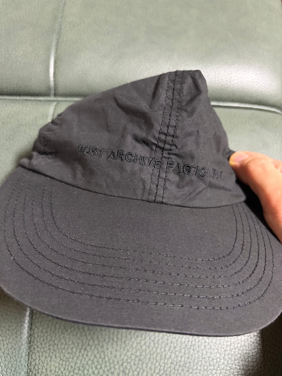 paf 8.0 logo cap right black 상품이미지2