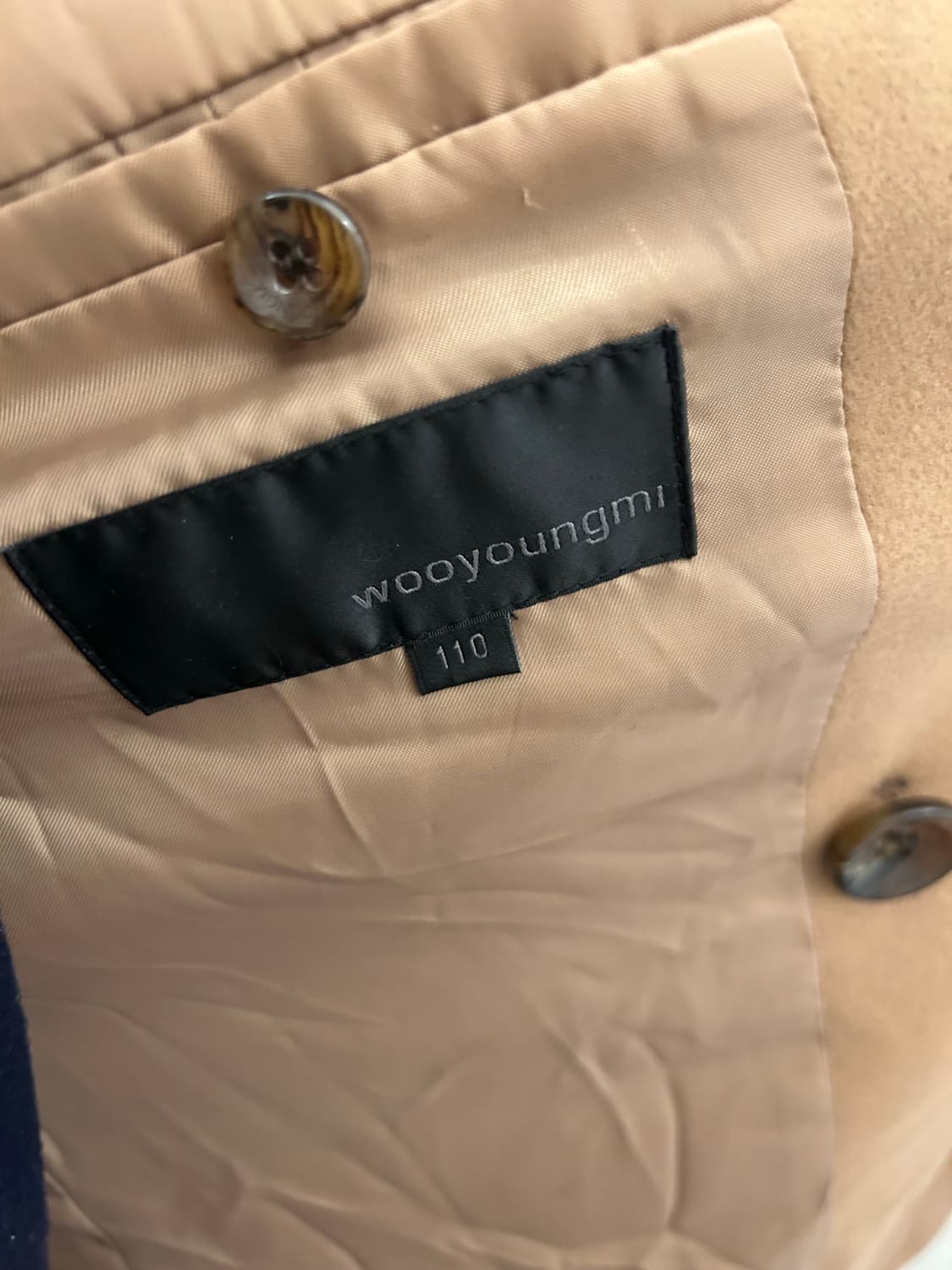 Wooyoungmi 베이지 코트 상품이미지5