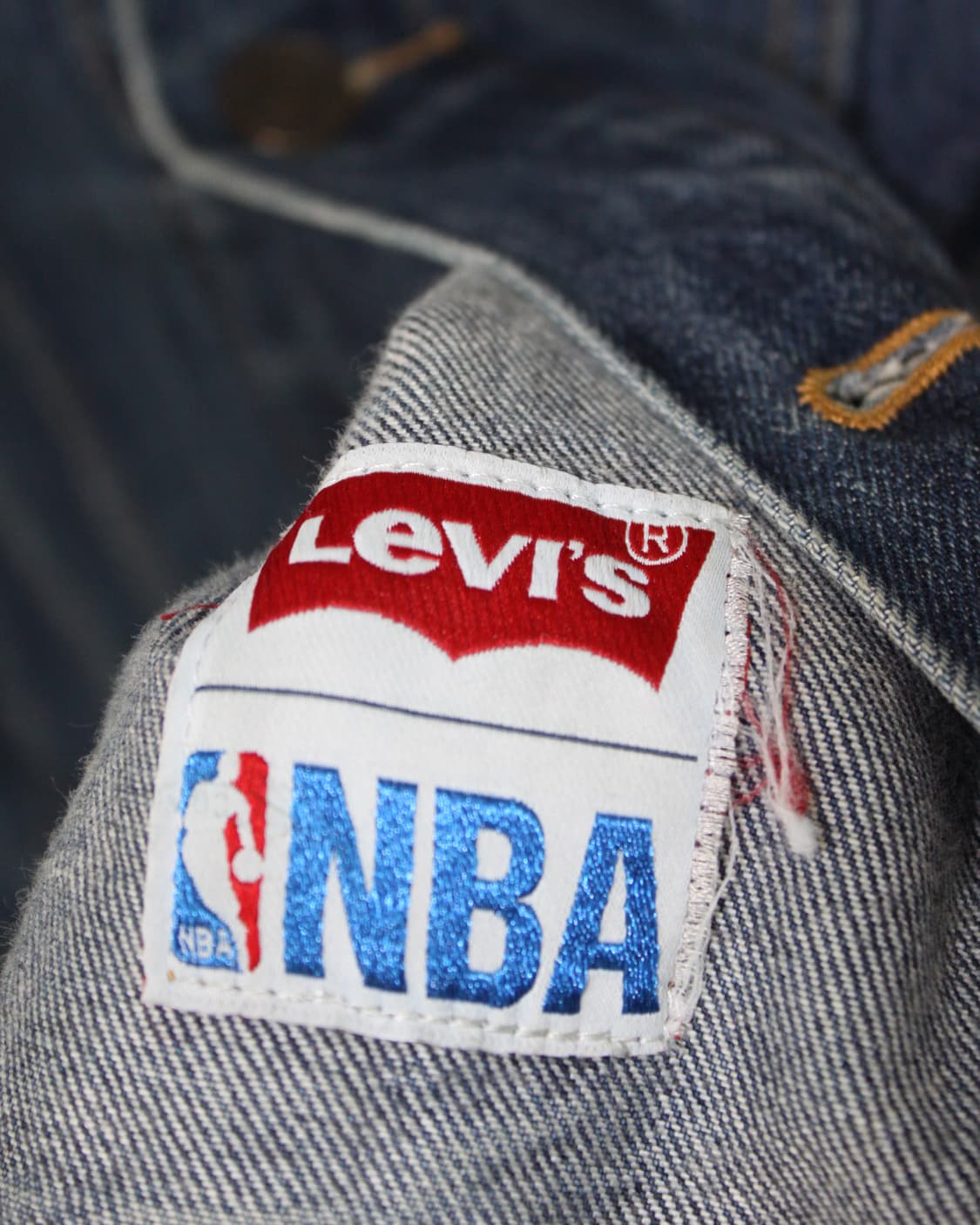 리바이스 X NBA 시카고불스 데님 트러커 자켓 상품이미지3